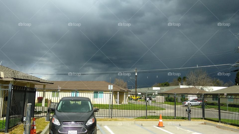 storm clouds