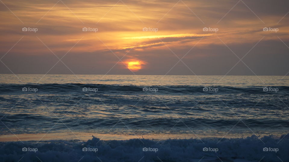Sunset, Water, Dawn, Sea, Dusk