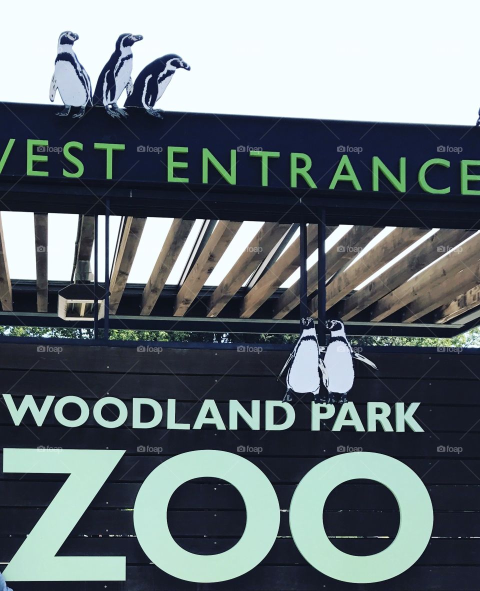 Woodland Park Zoo entrance 