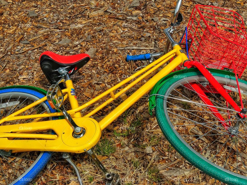 Colorful Google Bike