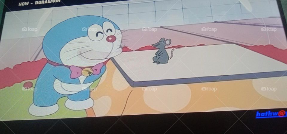 Doraemon think 🤔 rat is mechan