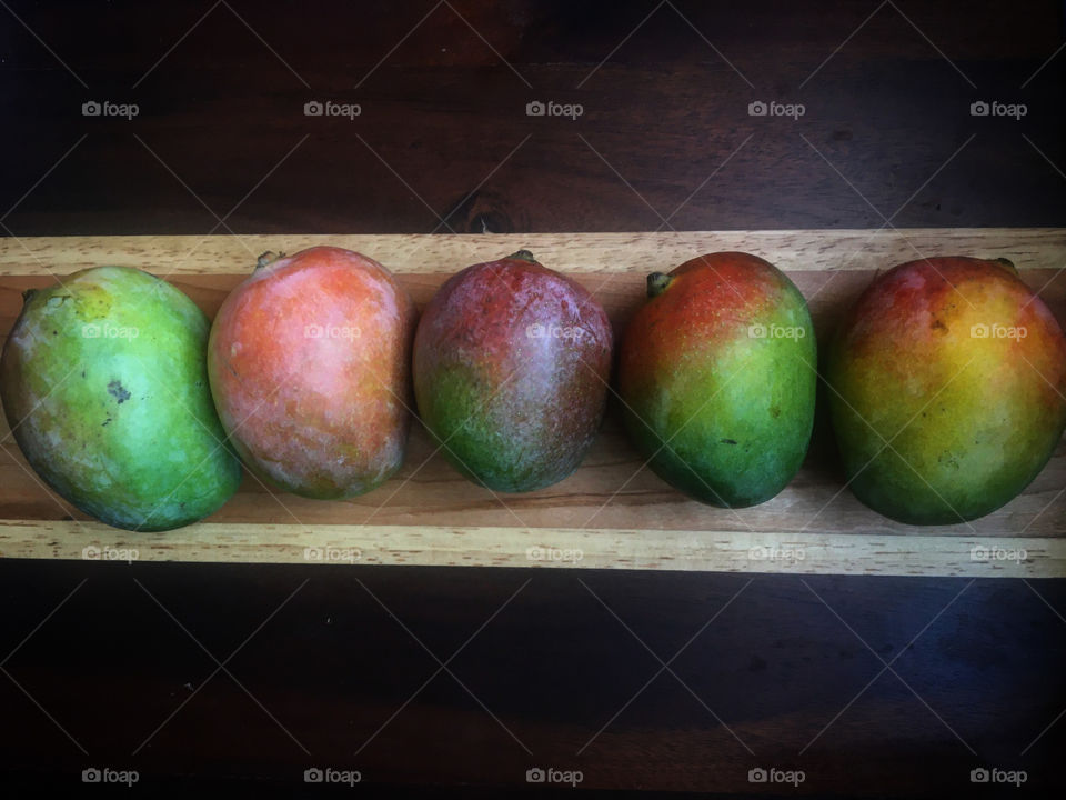 Fresh mangoes from this spring season