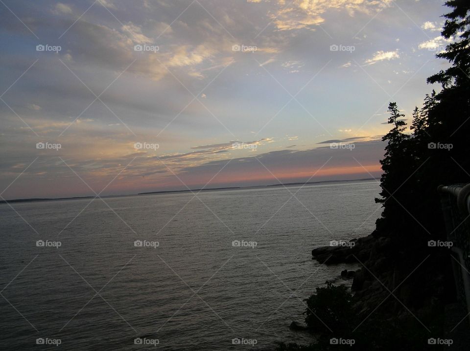 Acadia sunset