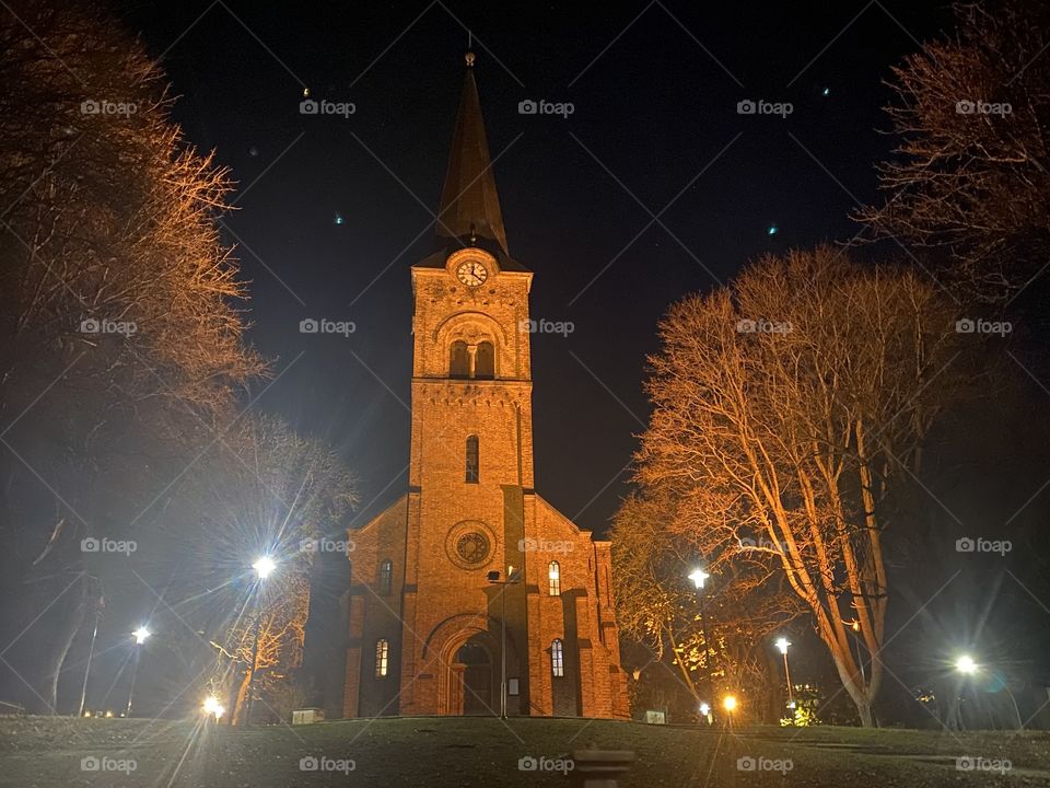 OsloByNight' churches looks good