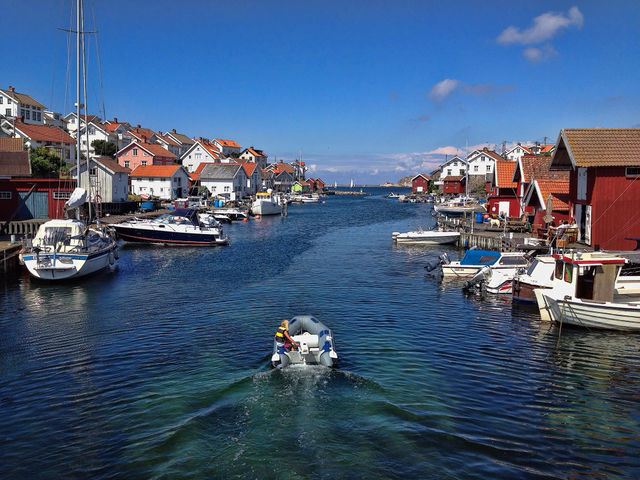water summer sweden blue by ralph64