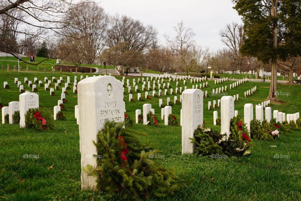 Arlington Cemetary Christmas 