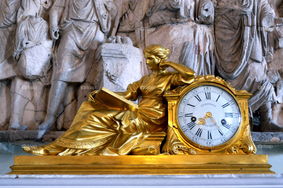 Gold Clock