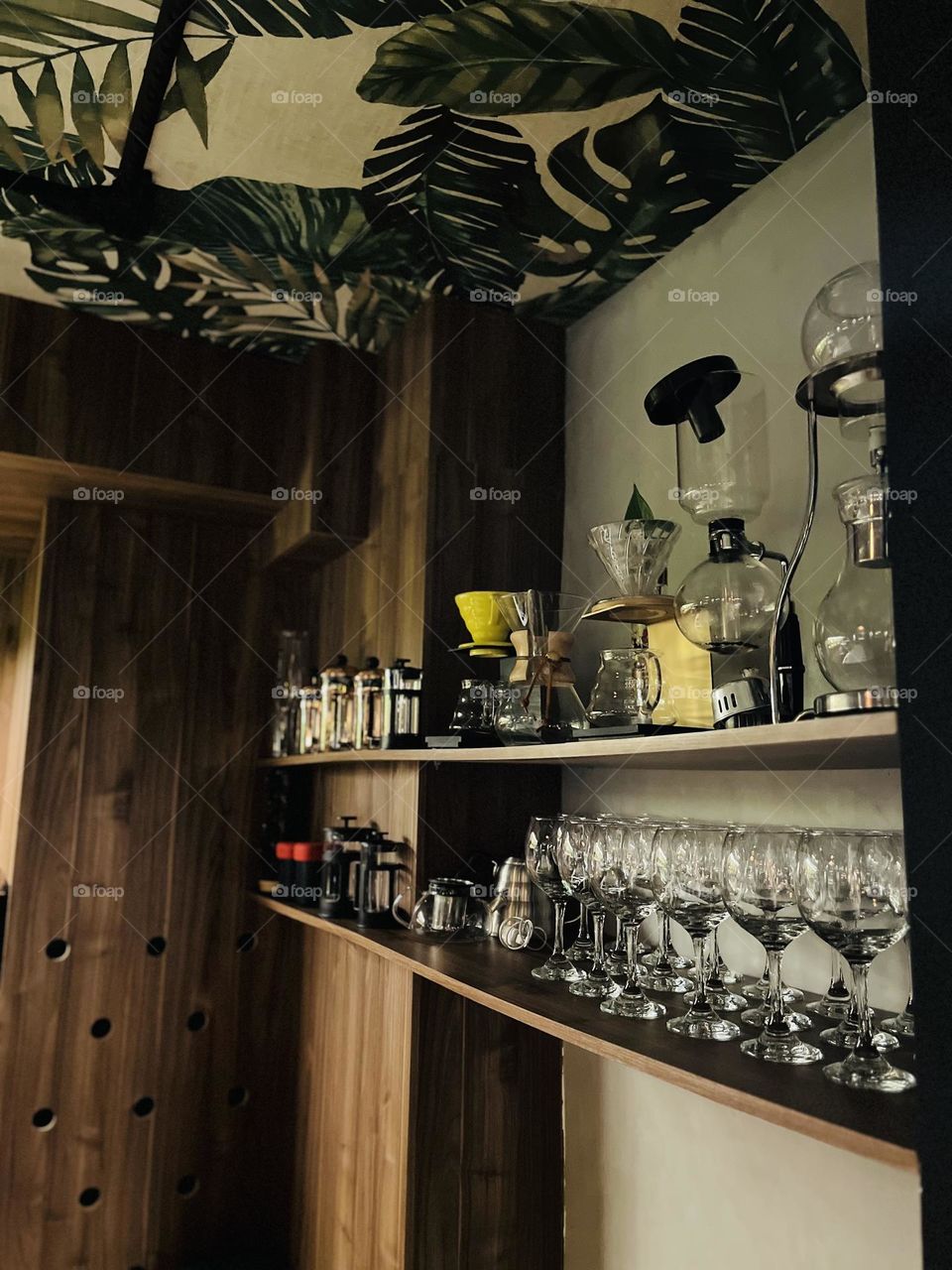 Stylish cafe in Medellin 