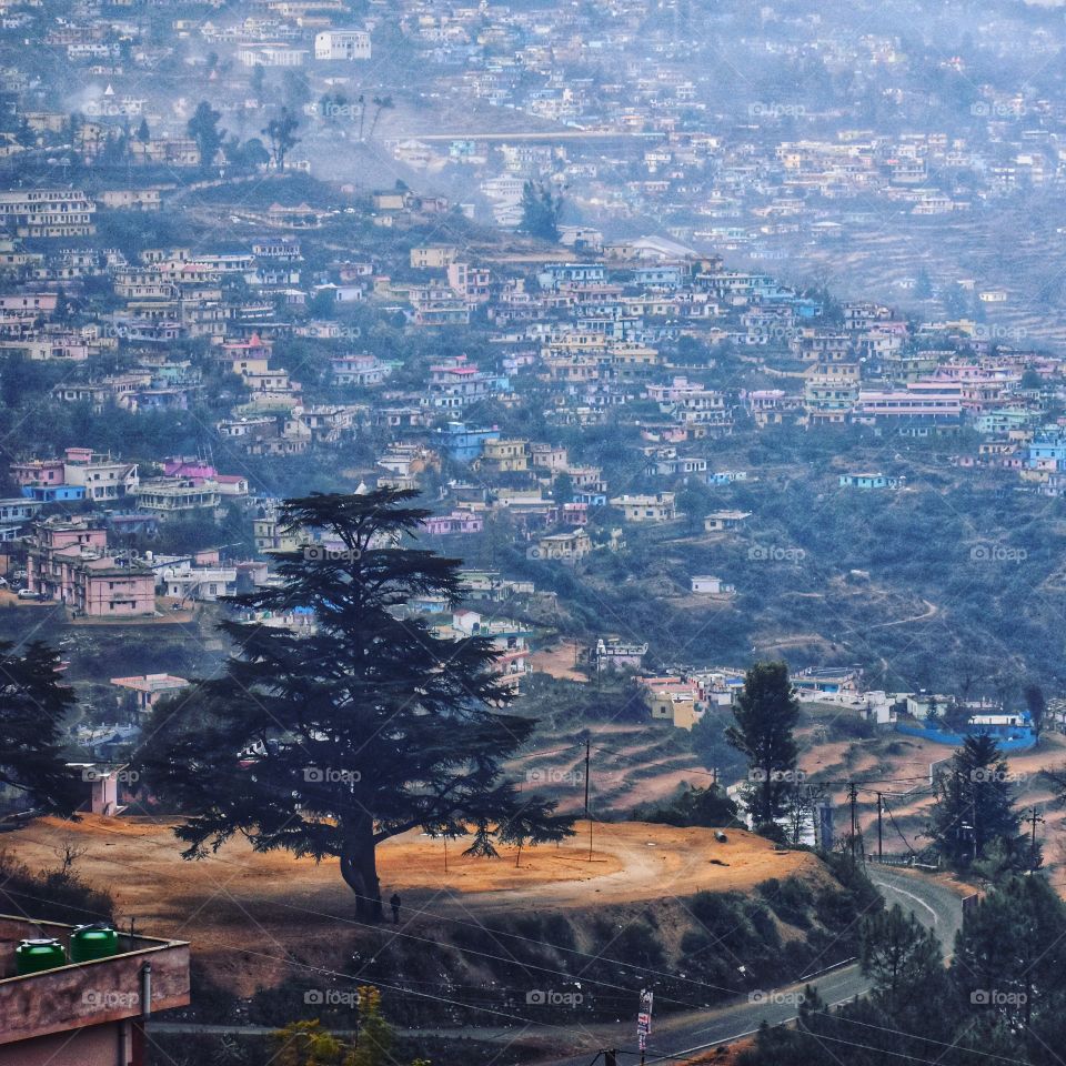 Mountain lover. Hill station almora india
