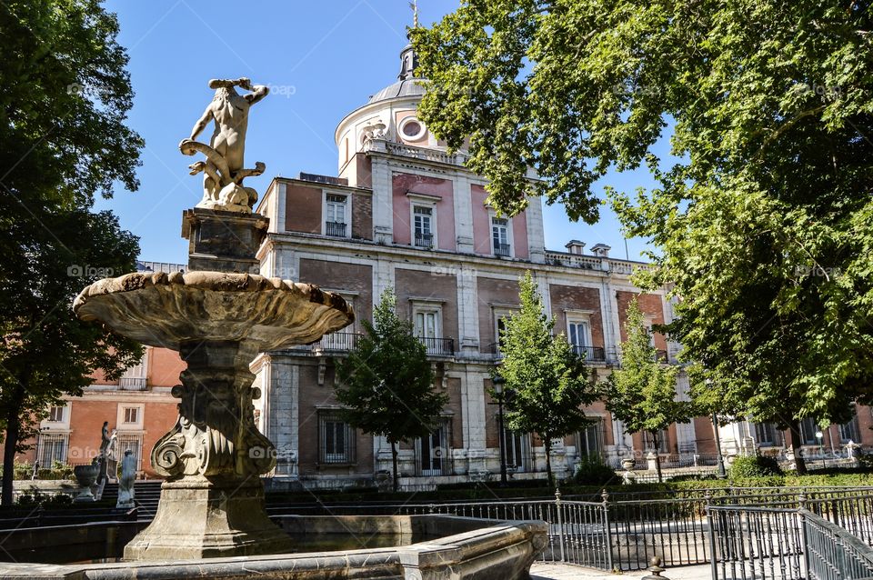 Palacio Real de Aranjuez. Palacio Real de Aranjuez (Aranjuez - Spain)