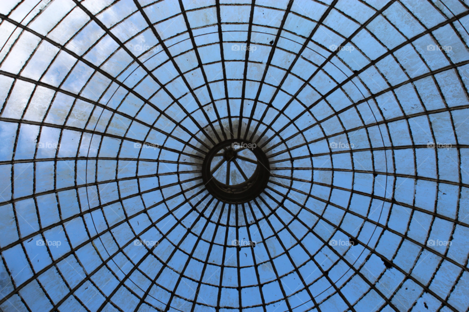 glass greenhouse ceiling circular by moviemaniacuk