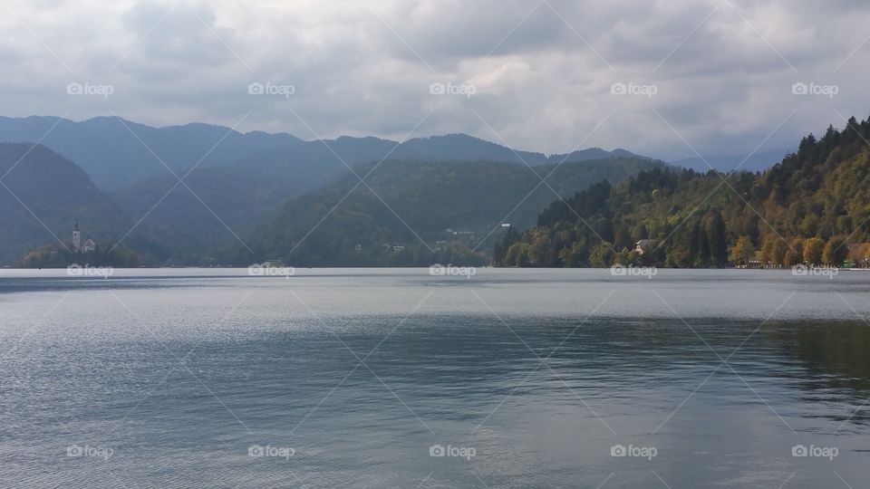 Water, No Person, Landscape, Mountain, Lake