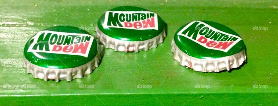 Mountain Dew Caps 