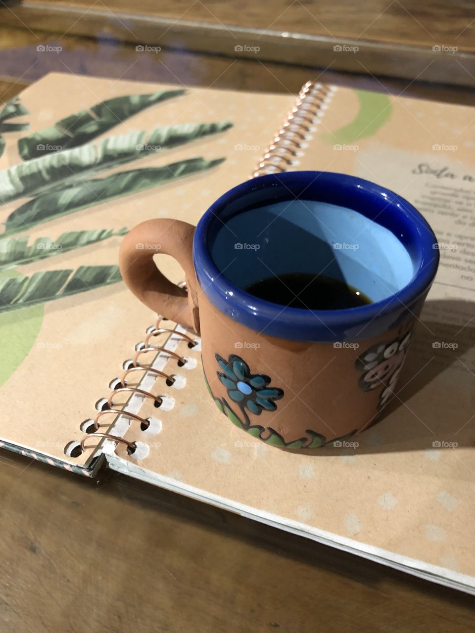 Cafezinho de final de tarde.