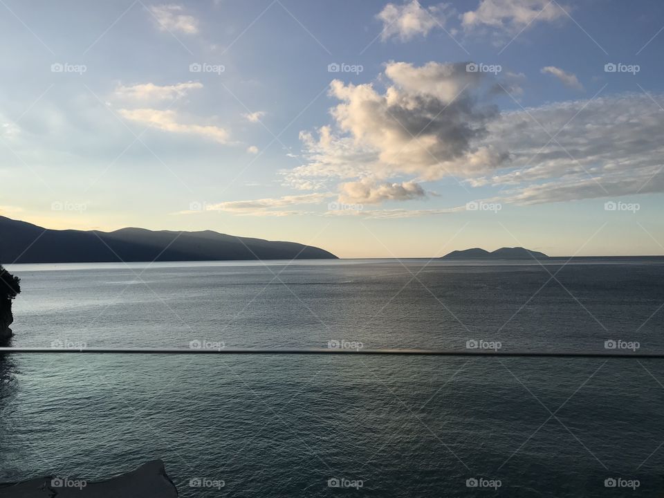 Hello ... A perfect combination of the colors of the sunset in the south of Albania ... Vora, Albania🇦🇱 ... I hope you like it