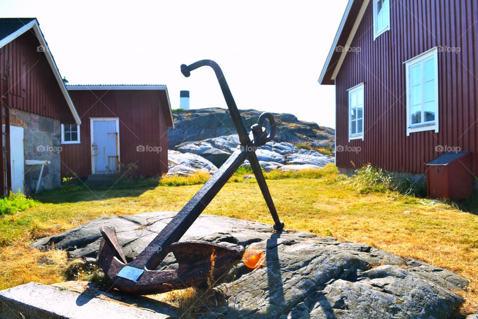 Old anchor