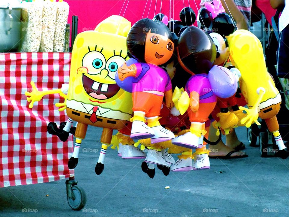 Fun at the marketplace