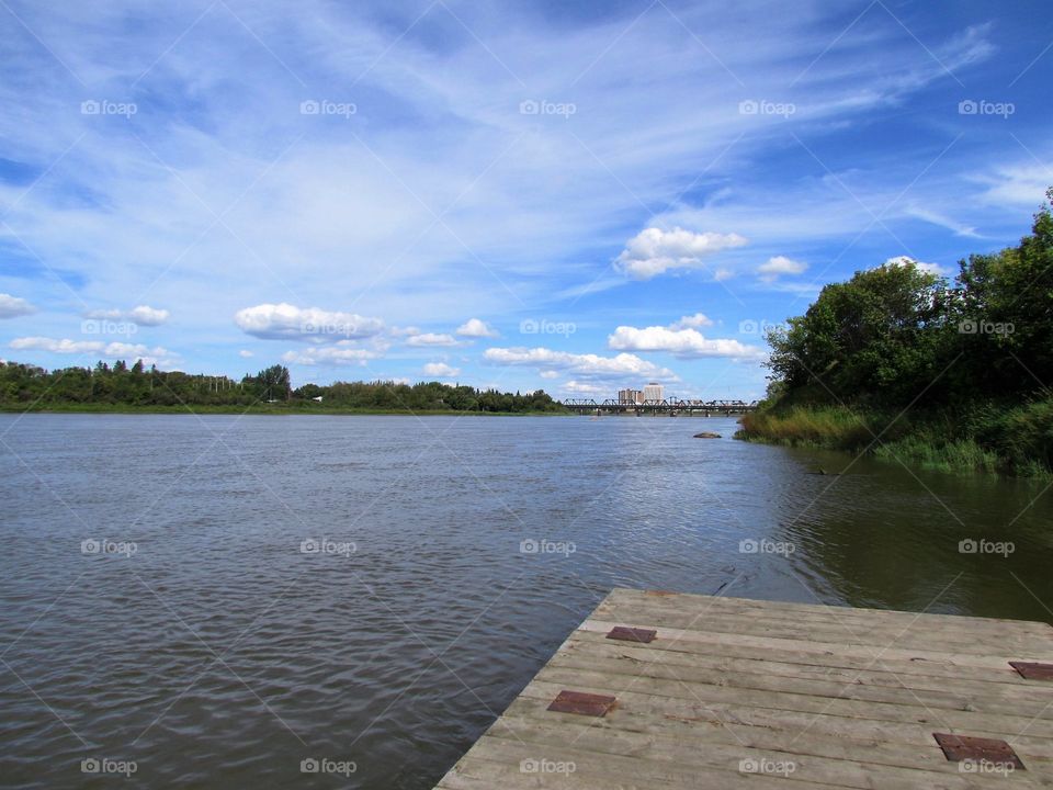 North Saskatchewan river