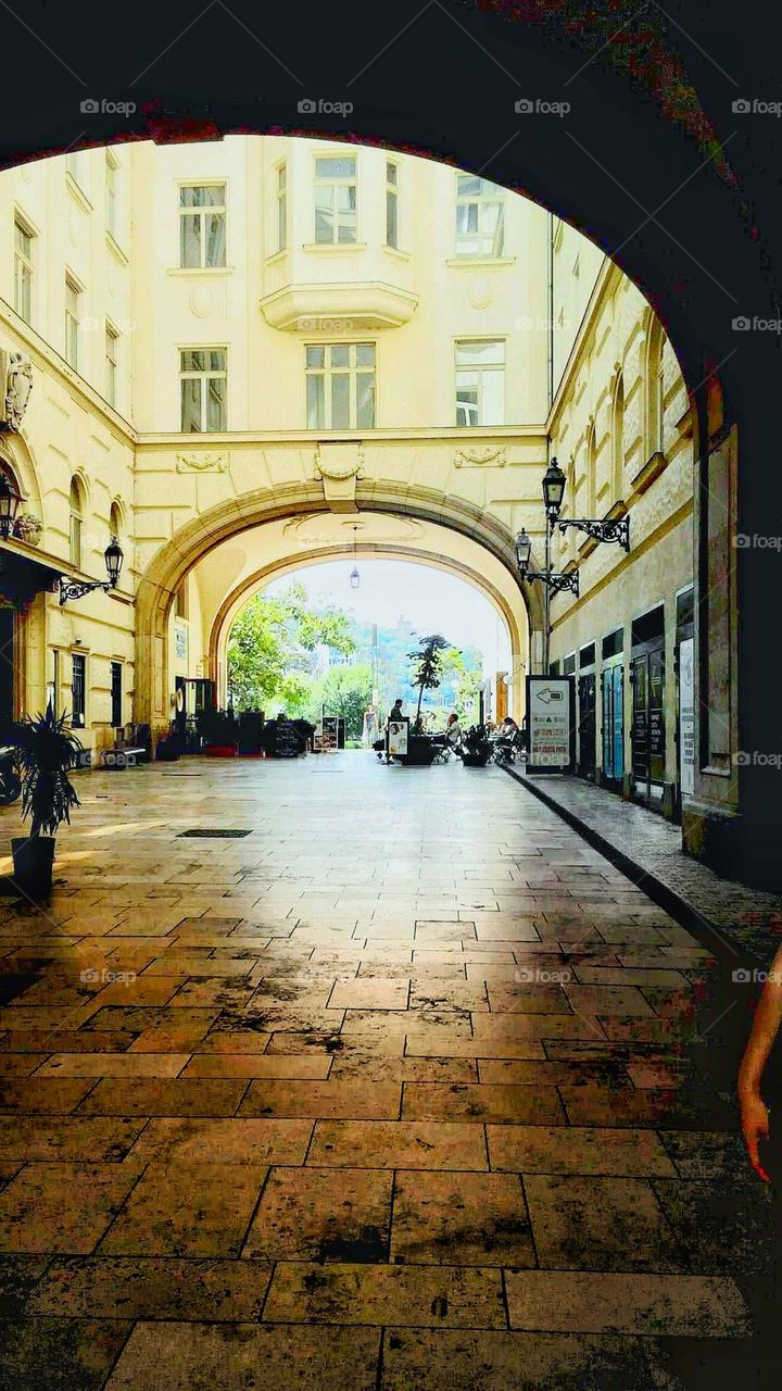 Vaci street and view I like