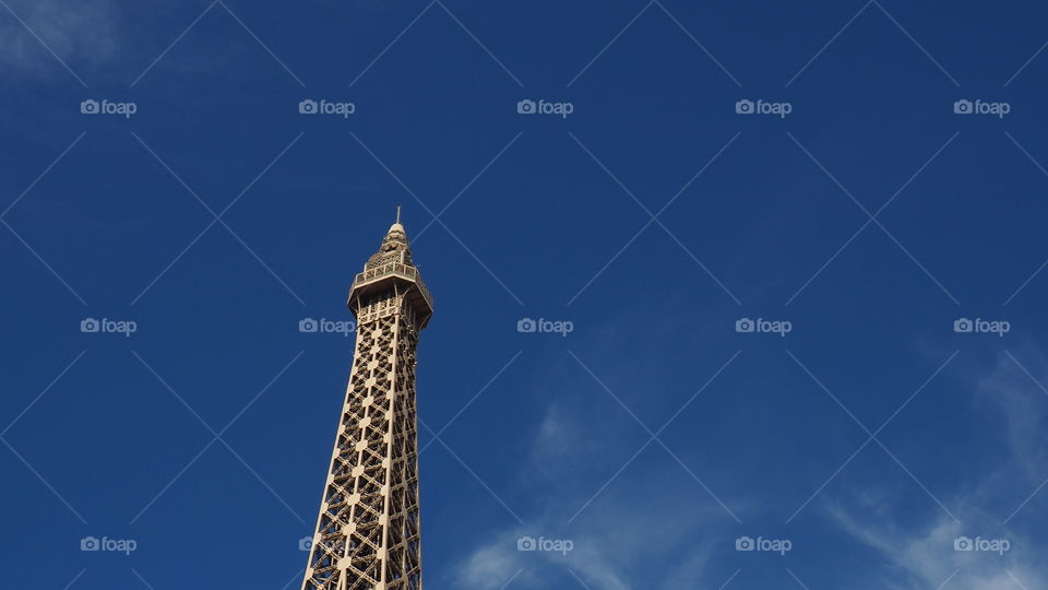 Eiffel tower Paris France. Eiffel tower paris vegas strip minimal 