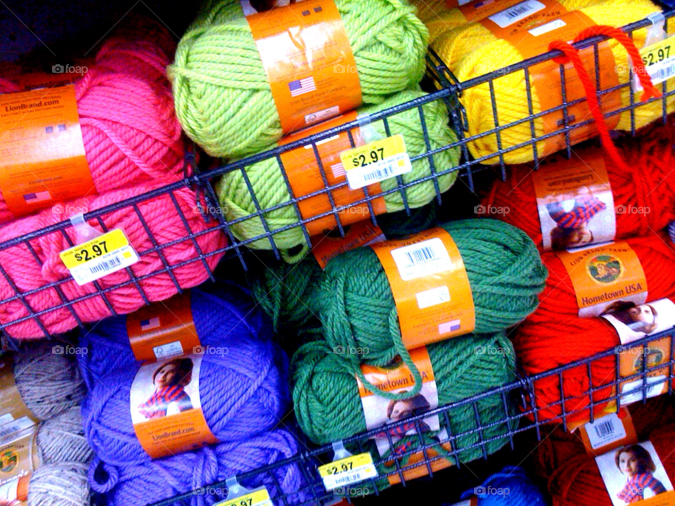 colorful shelf store yarn by jmsilva59