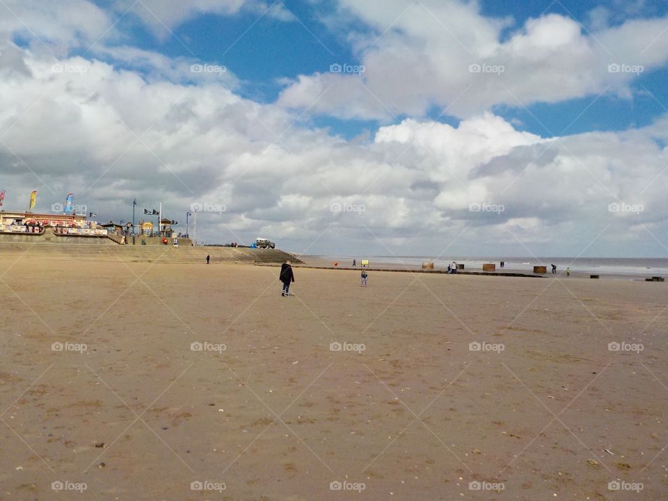 Mablethorpe beach 