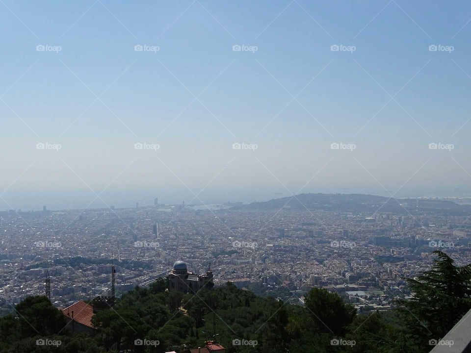 Barcelona from Tibidabo