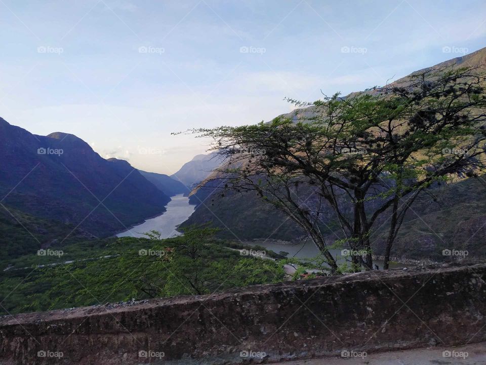 Hermoso paisaje de la naturaleza.