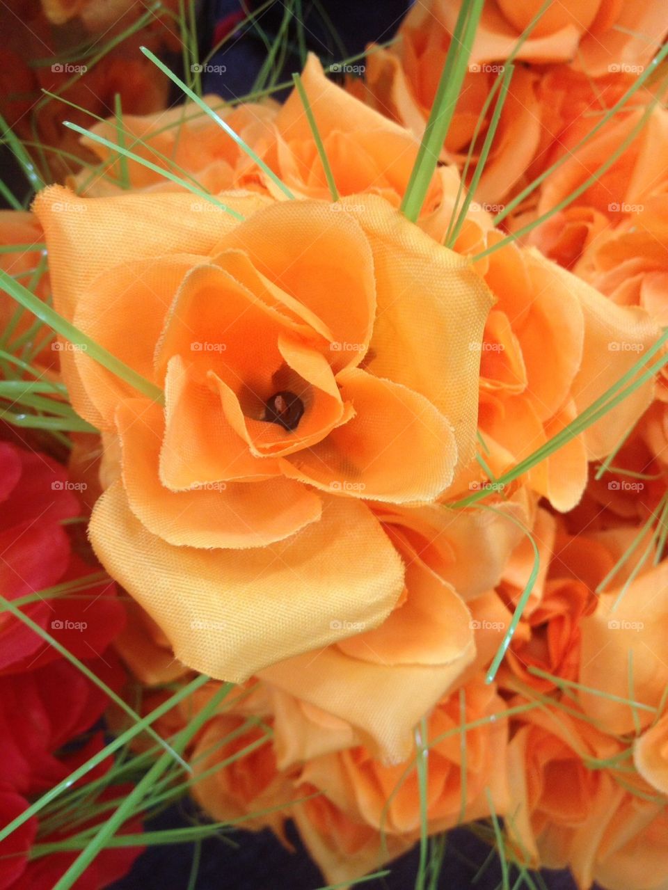 Orange Decoration Flower