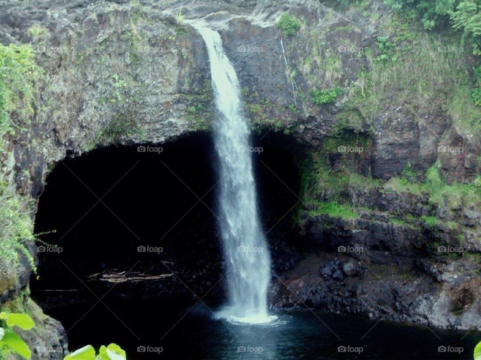 Hawaiian Waterfall