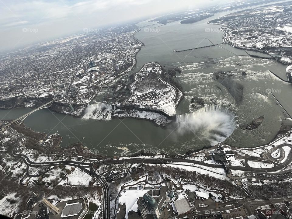 Niagara Falls from the top