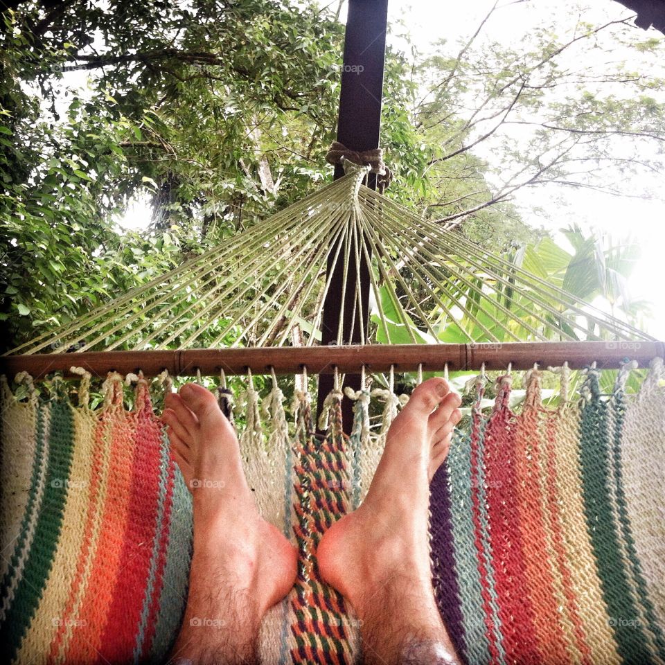 Kick Back and Relax in a Hammock . Kick Back and Relax in a Hammock 