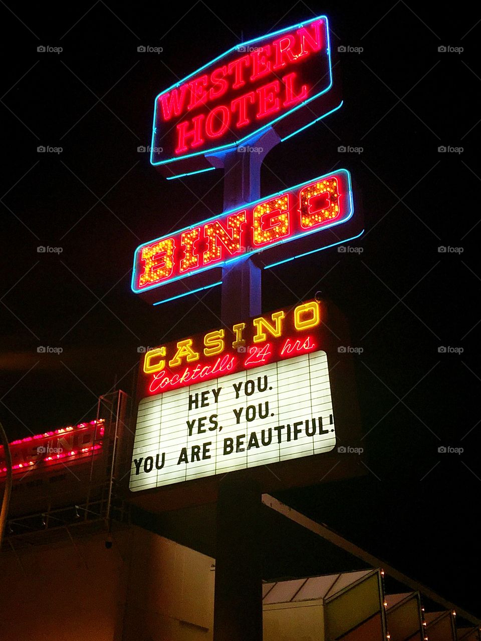 Neon Sign in Las Vegas