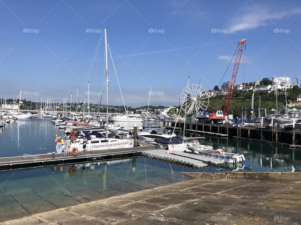 One of two rather lovely disability vessels that look rather impressive.