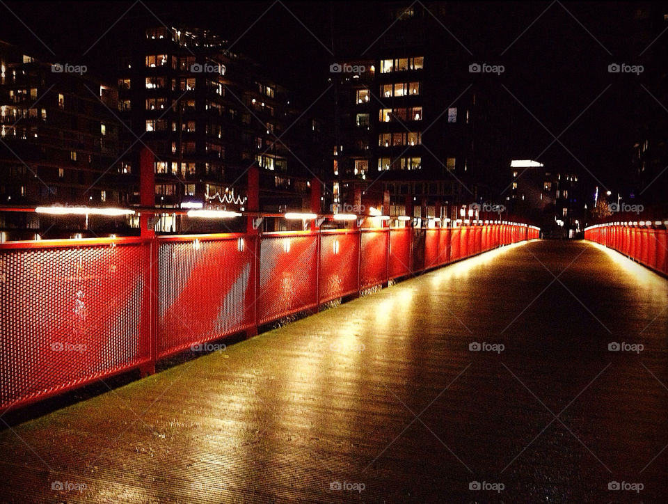 city göteborg night lights by petern