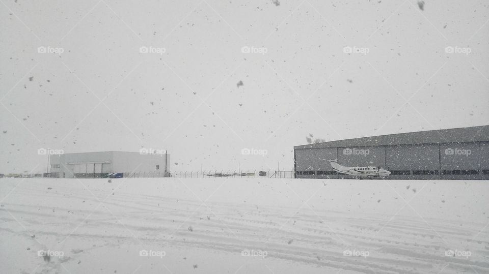 Snowy Airport