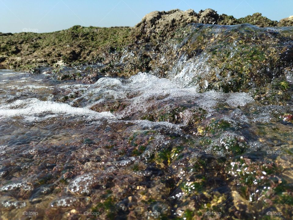 Rock and water