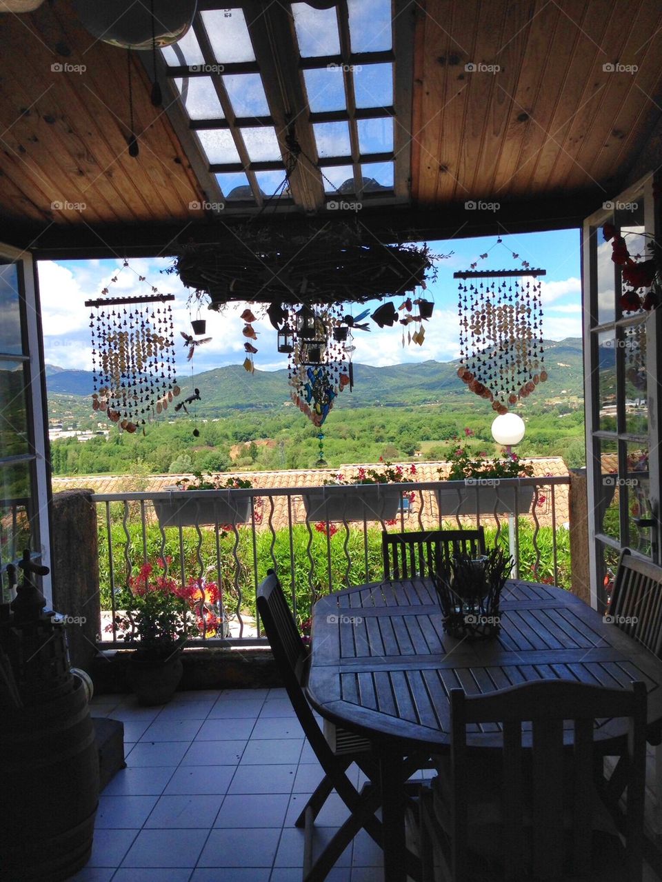 Dining room with a view!