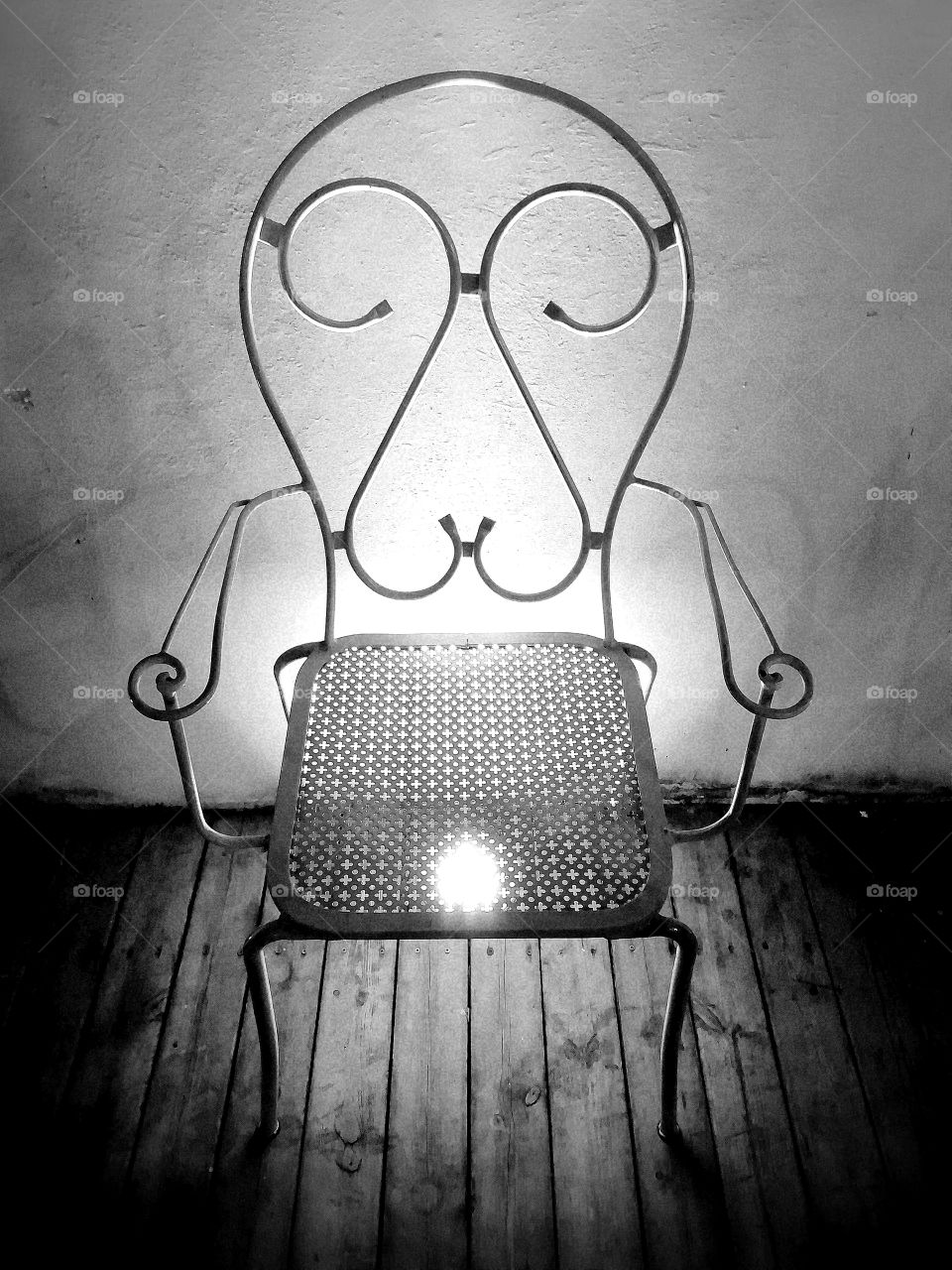 Horror vintage chair.