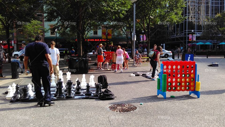 Play areas, playing on Streets, public playing on roads