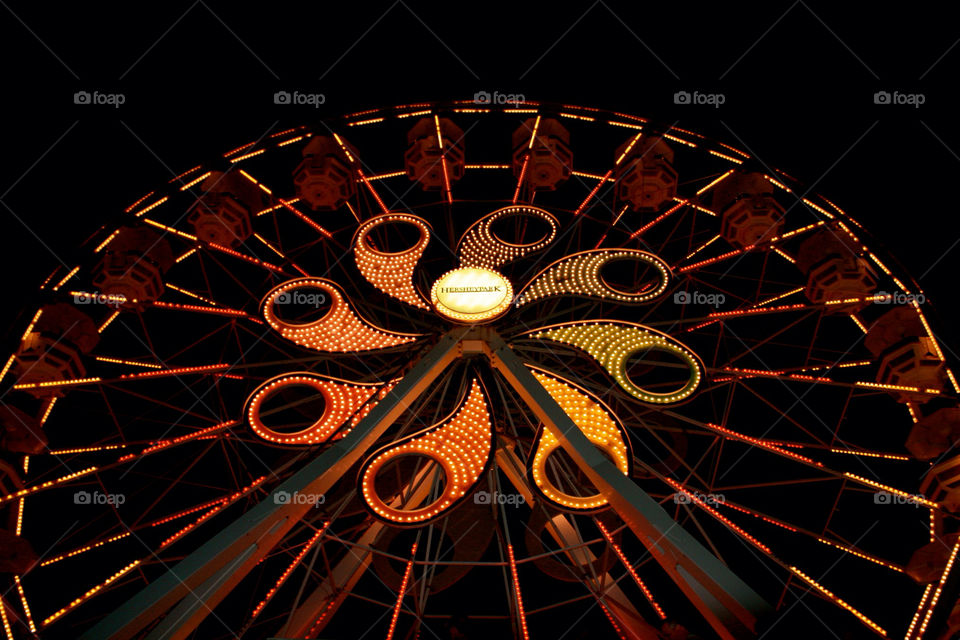 carnival fun theme park ferris wheel by kevin_lane