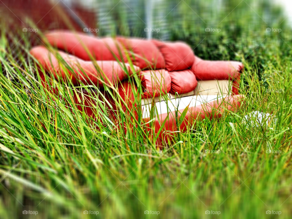 couch abandoned trash recycling by -30-