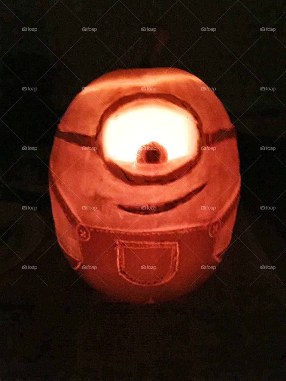 Minion pumpkin