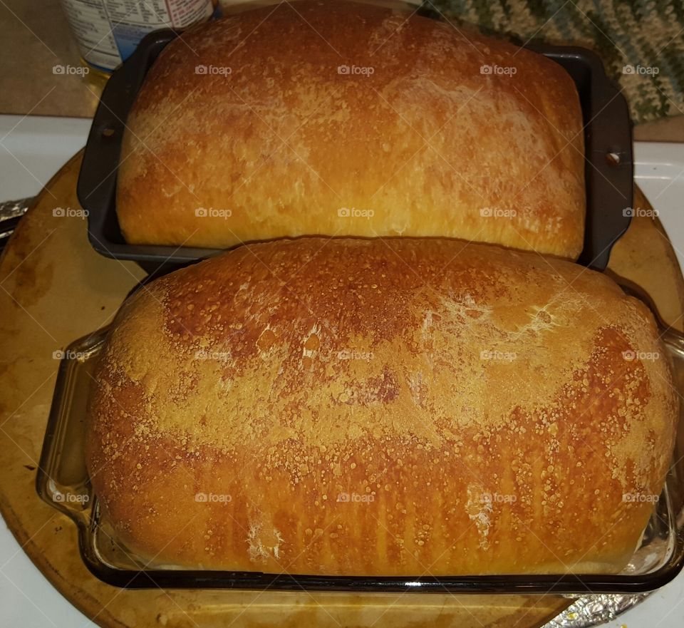 Shelves were empty due to Hurricane Matthew!  Had to bake bread! :)