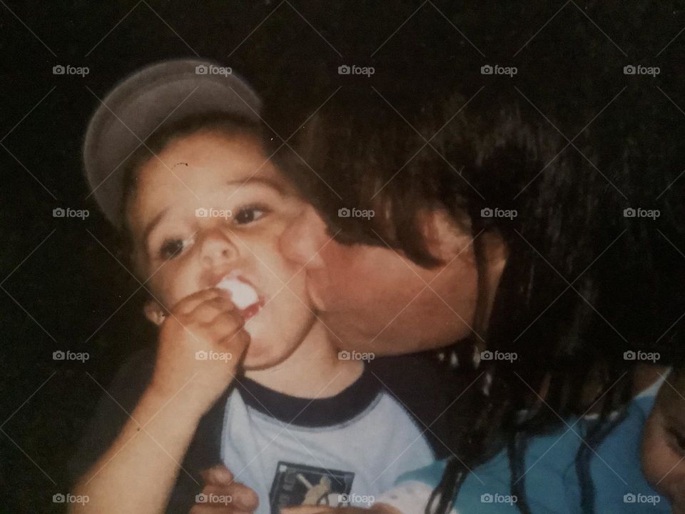 My son’s second birthday’s most important ingredient…cake!  There is nothing more precious to have this memory to share