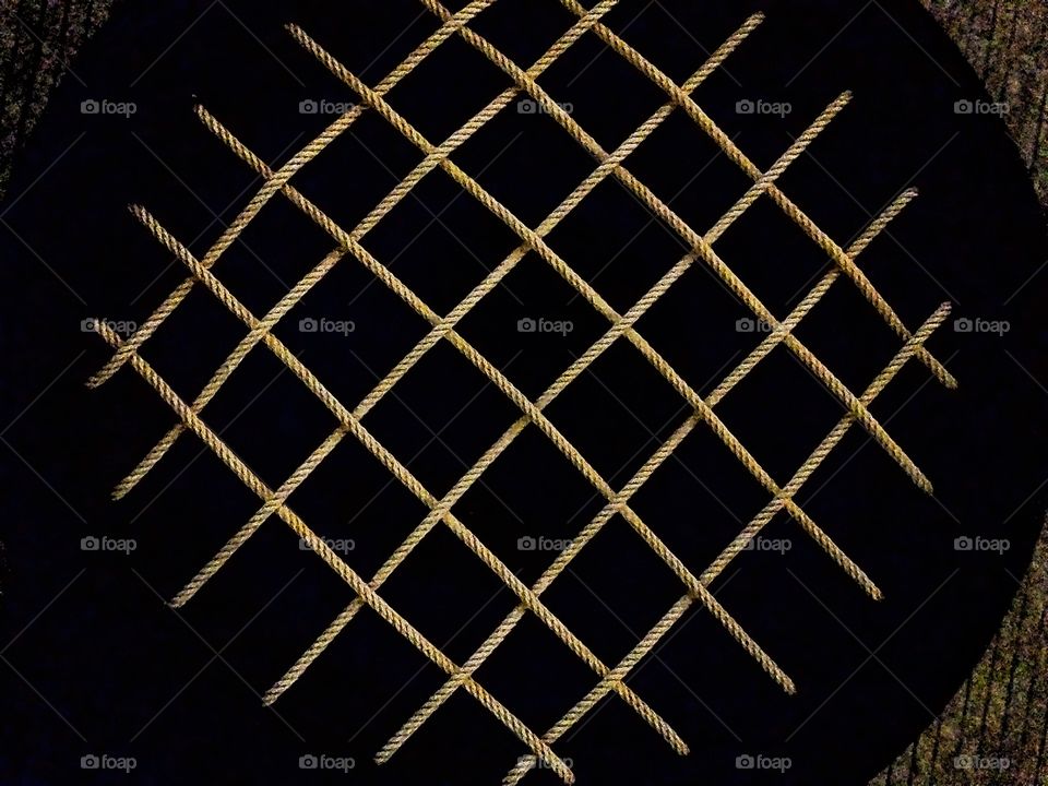 A bench made of tires that I will not forget!