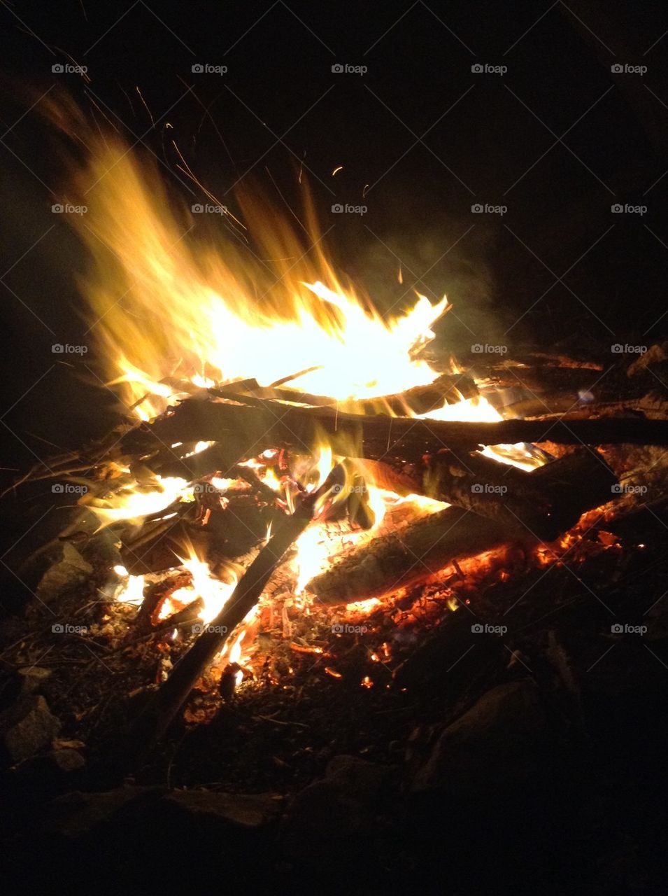 Bonfire Warmth 