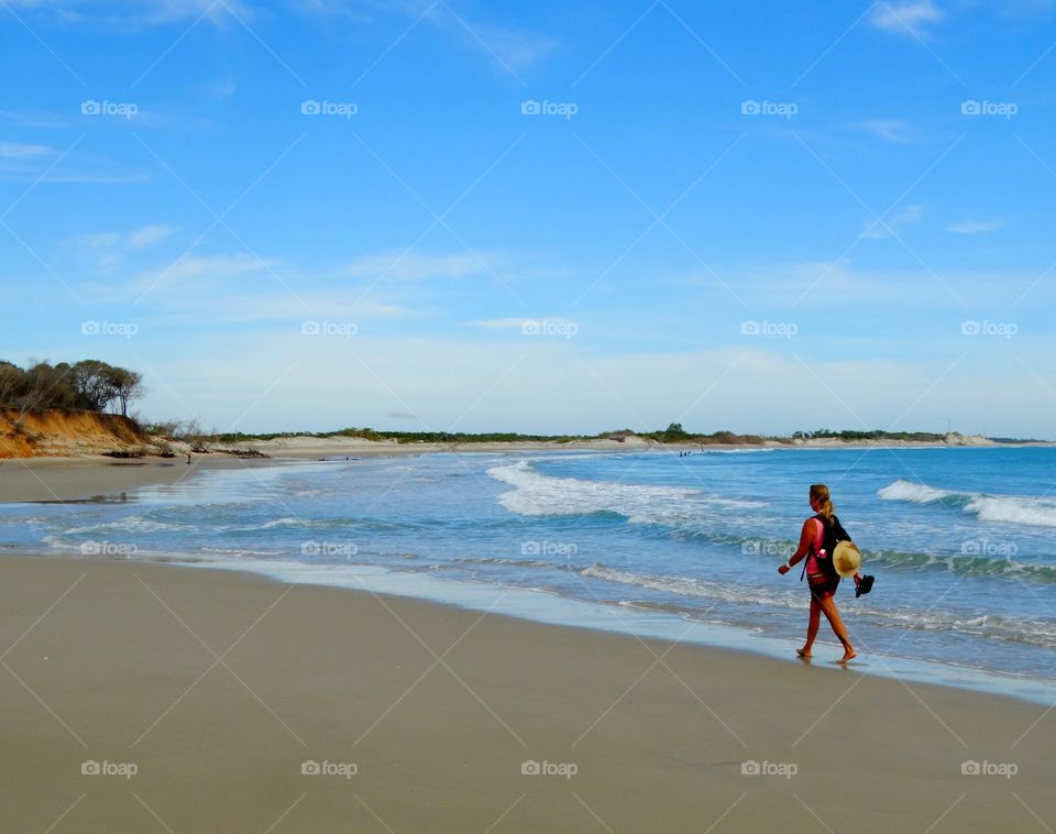 A walk on the beach