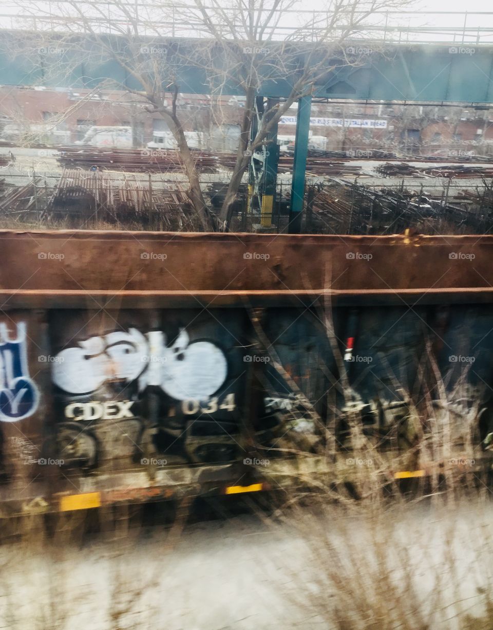 Nyc Brooklyn Rail Yard