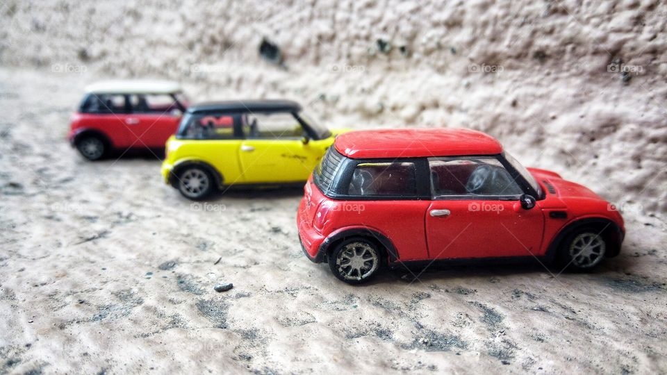 Little mini coopers. Just found them hidden in my drawer for years